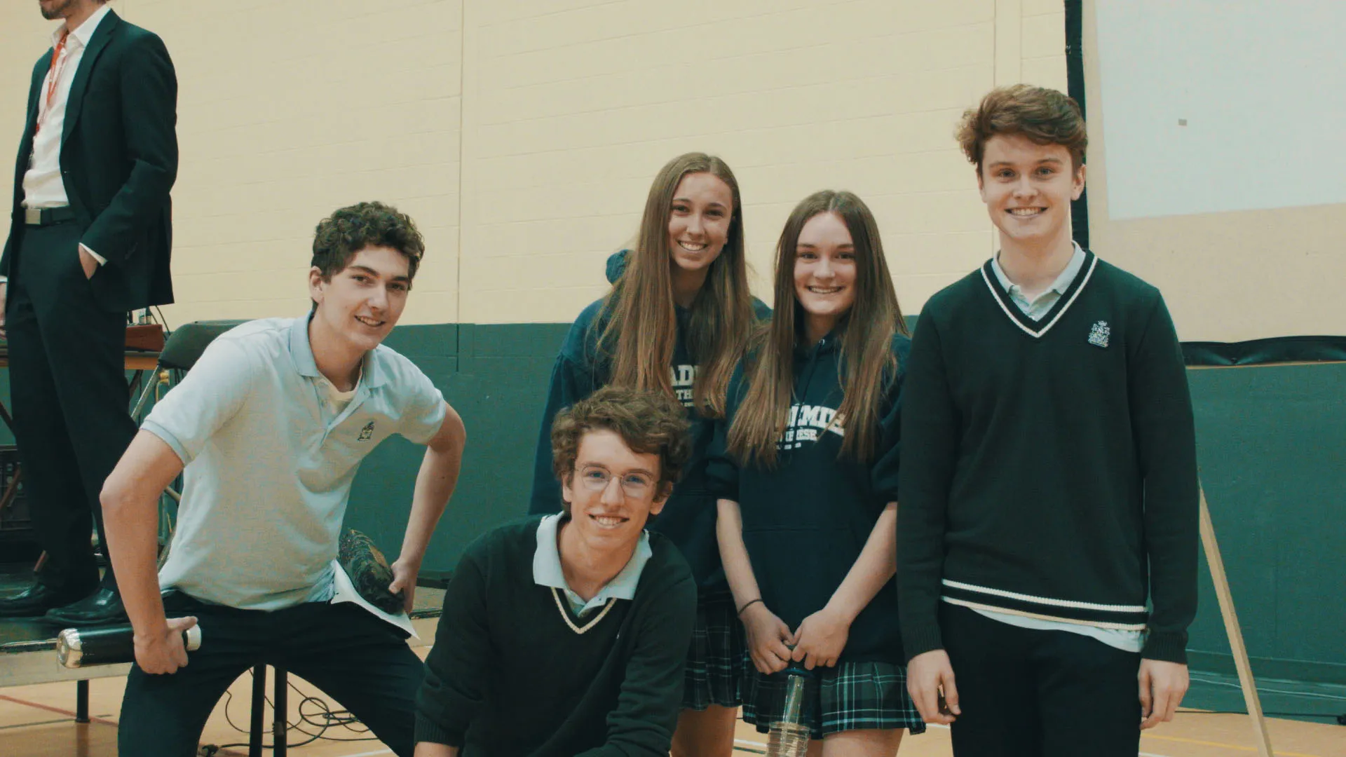 École secondaire Letendre students taking part in a Boursify simulation